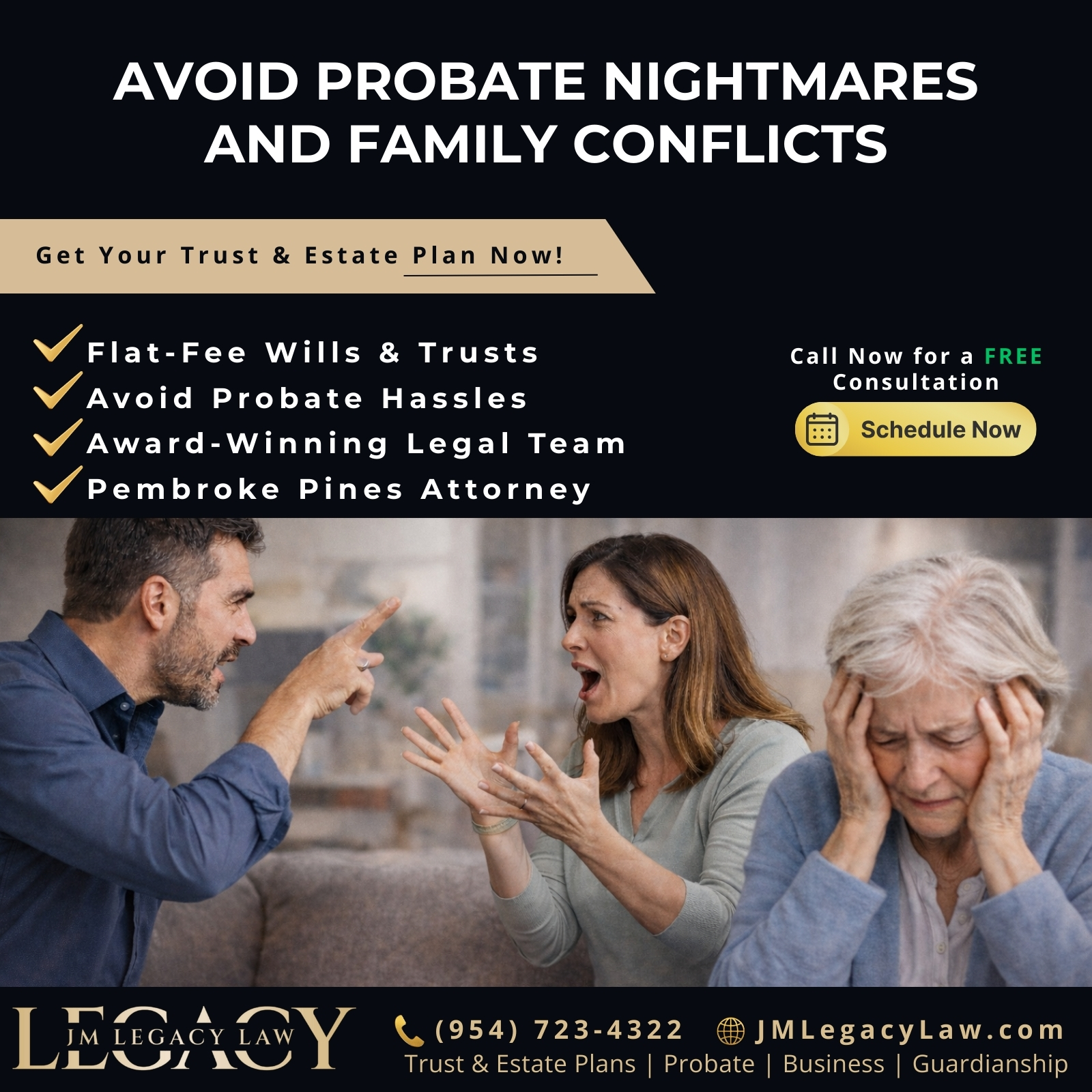 Avoid Probate Nightmares And Family Conflicts With Estate Planning Attorney Pembroke Pines - Jm Legacy Law
